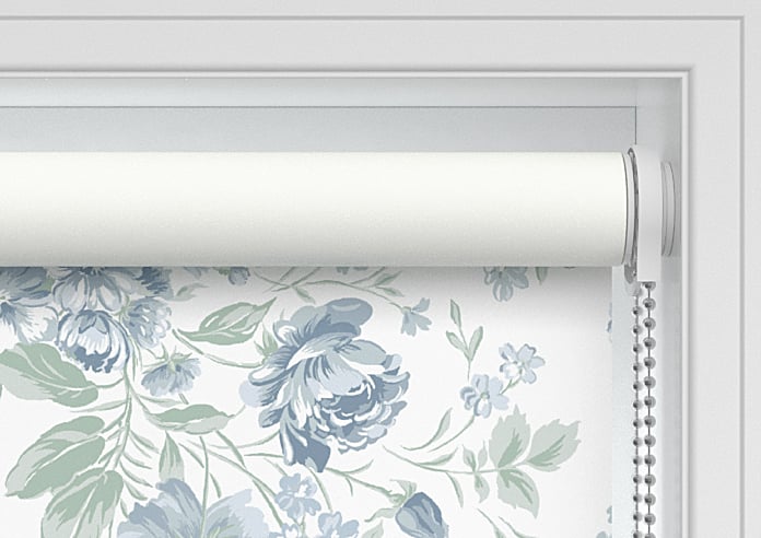 Shabby Chic by Rachel Ashwell Romantic Rose (Blackout), Blue - Twist&Fit Roller Blind - Image 10